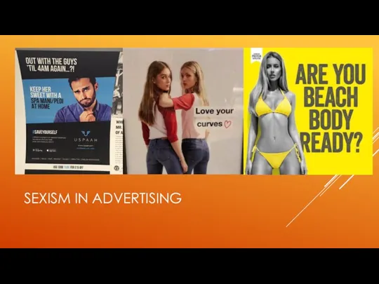 SEXISM IN ADVERTISING