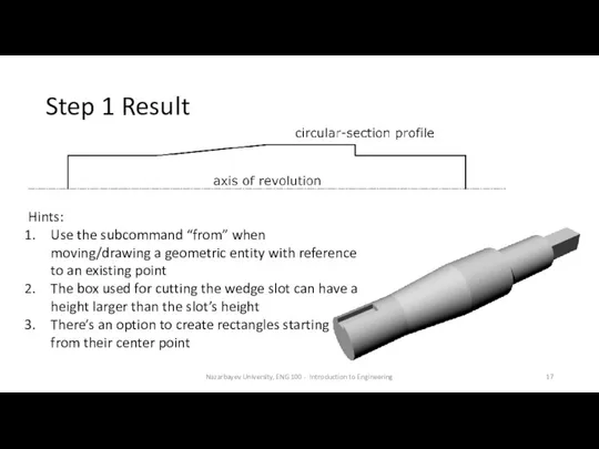 Step 1 Result Nazarbayev University, ENG 100 - Introduction to