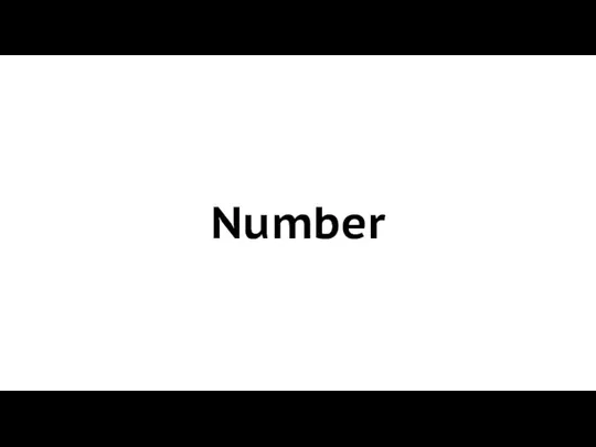 Number