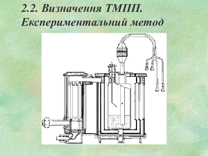 2.2. Визначення ТМПП. Експериментальний метод