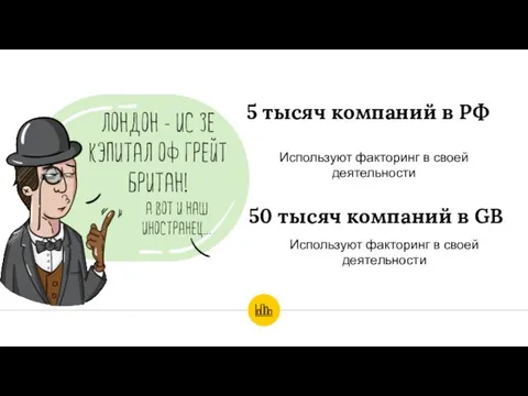 5 тысяч компаний в РФ Используют факторинг в своей деятельности