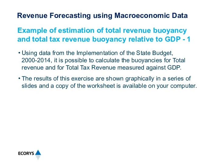 Using data from the Implementation of the State Budget, 2000-2014,