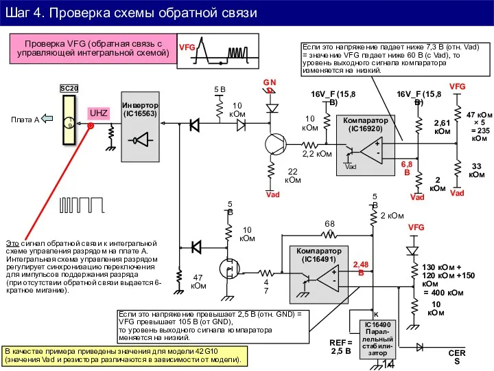 SC20 Плата A UHZ 19 Инвертор (IC16563) 5 В Это