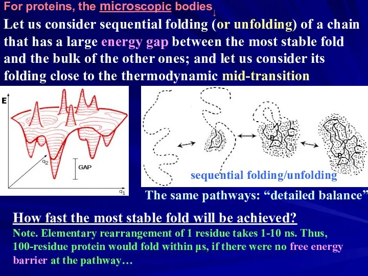 Let us consider sequential folding (or unfolding) of a chain