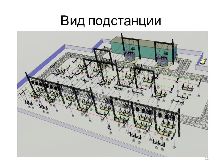 Вид подстанции