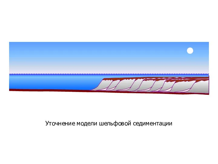 Уточнение модели шельфовой седиментации