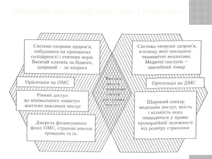 ПРИНЦИПИ ВЗАЄМОДІЇ ОМС І ДМС У НІМЕЧЧИНІ