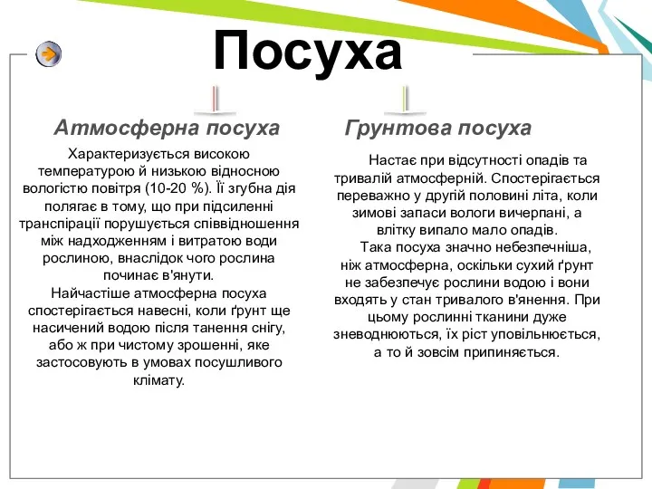 Title in here Характеризується високою температурою й низькою відносною вологістю