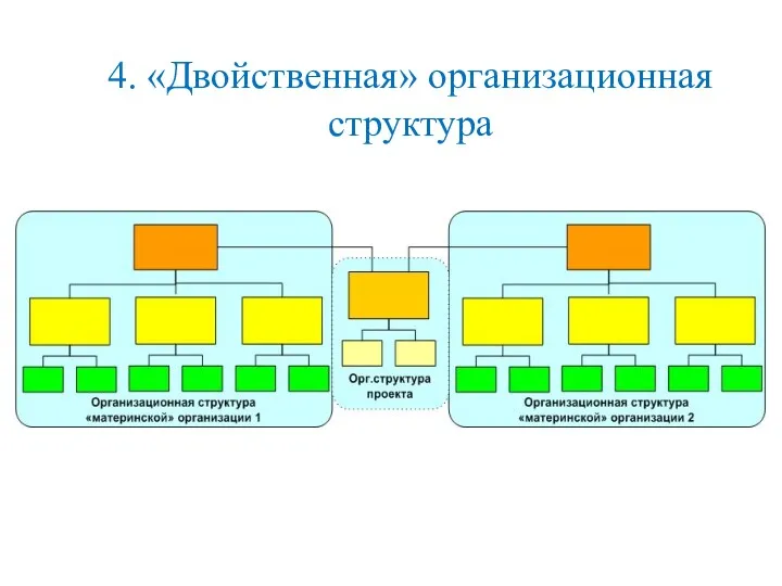 4. «Двойственная» организационная структура