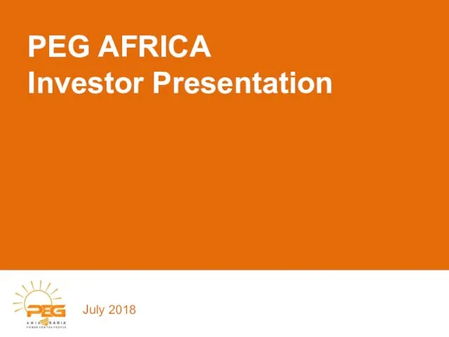 Peg Africa Investor