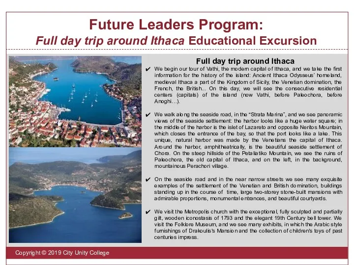 Future Leaders Program: Full day trip around Ithaca Educational Excursion