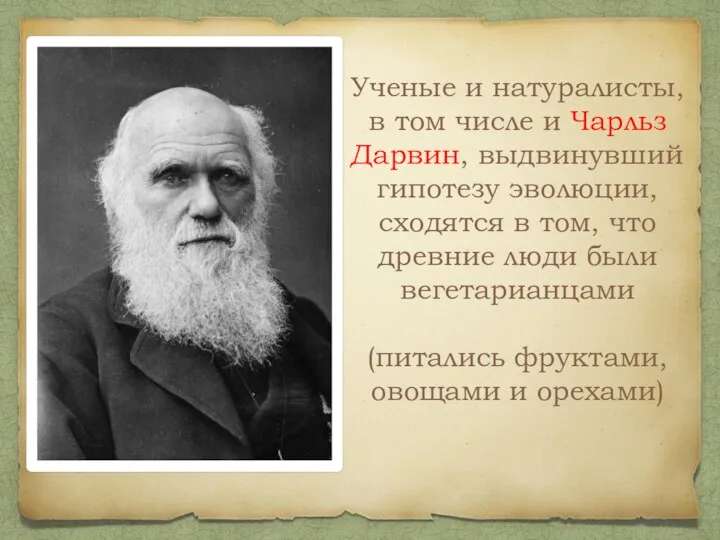 Ученые и натуралисты, в том числе и Чарльз Дарвин, выдвинувший