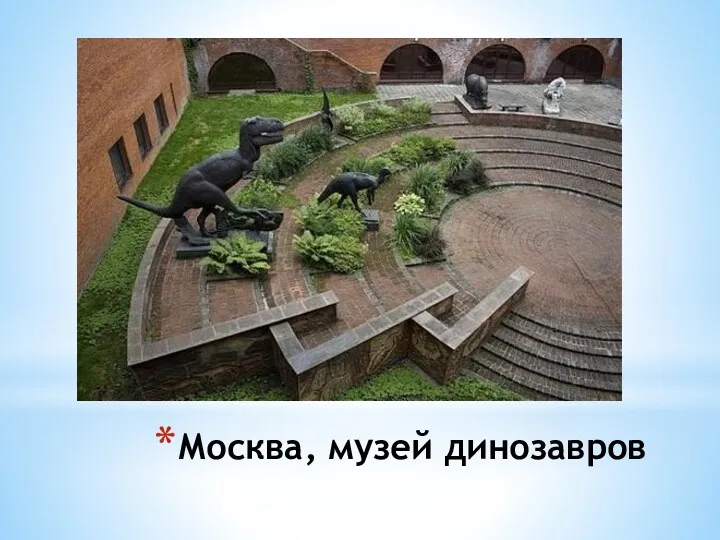 Москва, музей динозавров