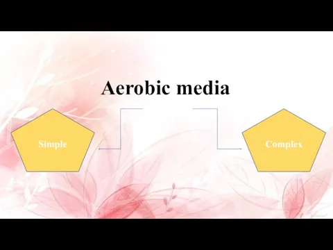 Aerobic media Simple Complex