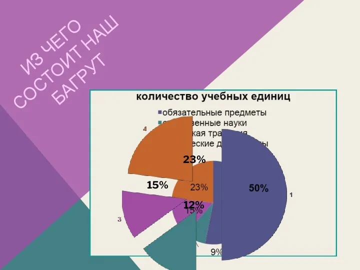 ИЗ ЧЕГО СОСТОИТ НАШ БАГРУТ 12% 15% 23%