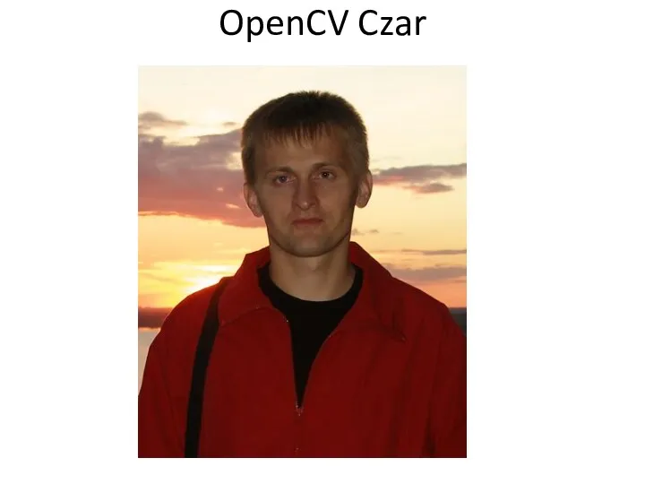 OpenCV Czar