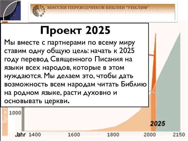 Проект 2025 Мы вместе с партнерами по всему миру ставим