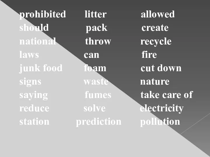 prohibited litter allowed should pack create national throw recycle laws