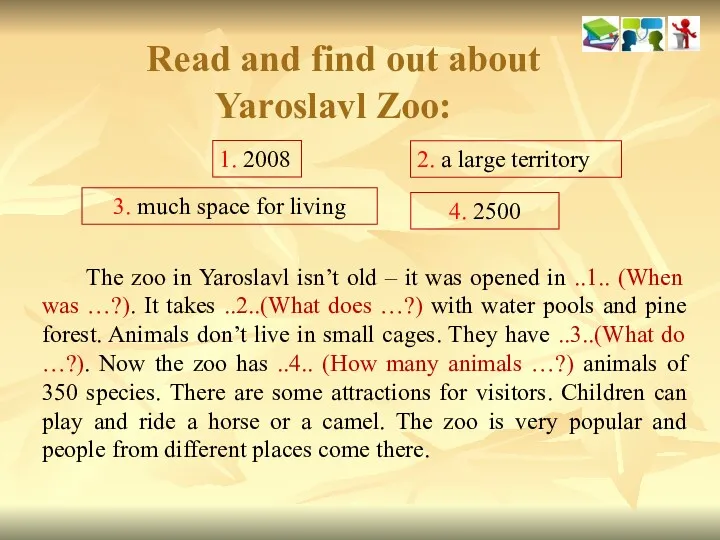 Read and find out about Yaroslavl Zoo: The zoo in