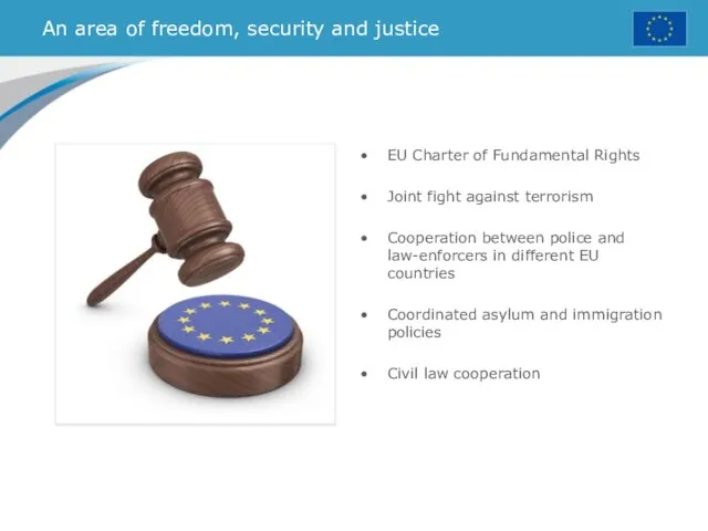 An area of freedom, security and justice EU Charter of