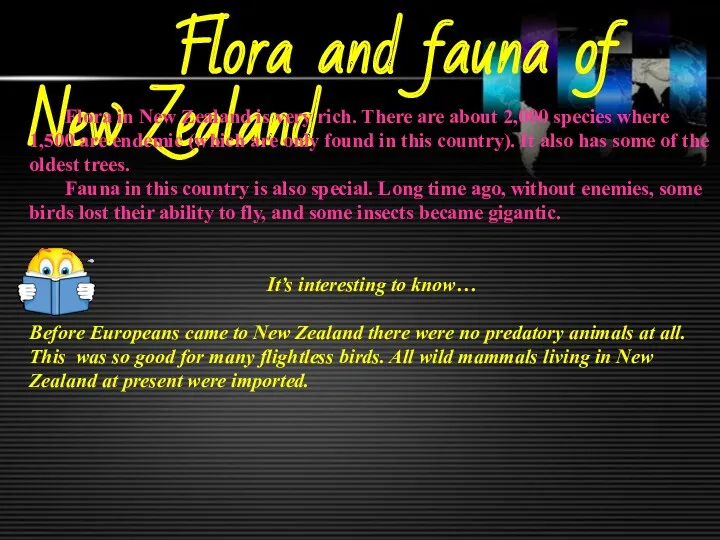Flora and fauna of New Zealand Flora in New Zealand