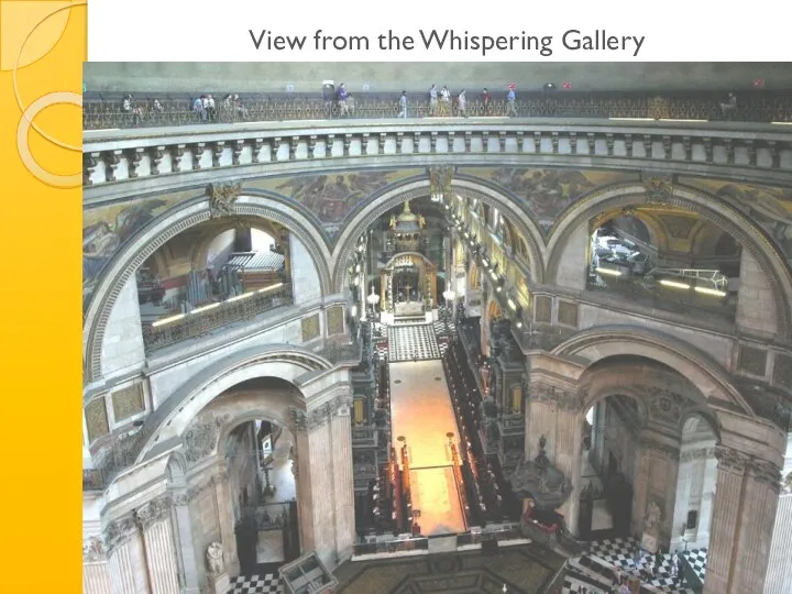 View from the Whispering Gallery