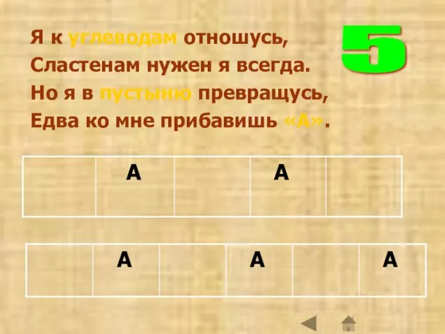 Я к углеводам отношусь, Сластенам нужен я всегда. Но я