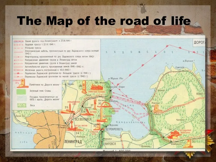 The Map of the road of life