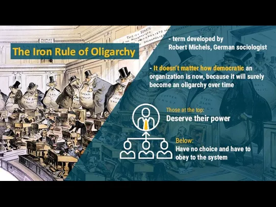 The Iron Rule of Oligarchy - It doesn’t matter how