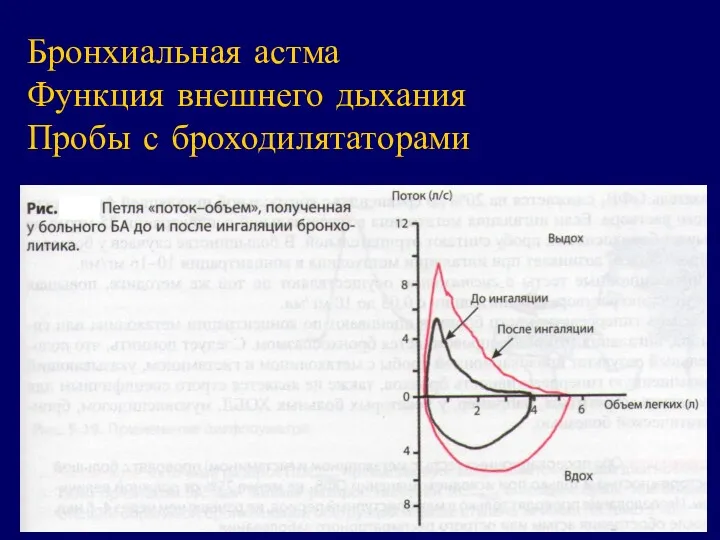 Бронхиальная астма Функция внешнего дыхания Пробы с броходилятаторами