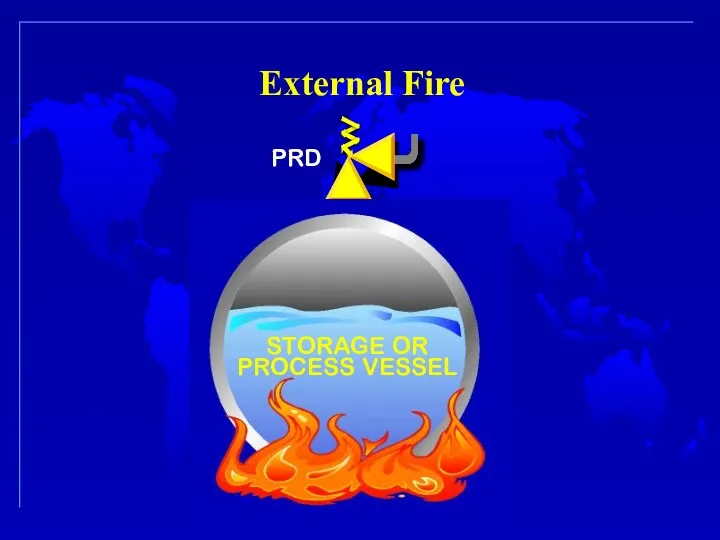 PRD External Fire STORAGE OR PROCESS VESSEL