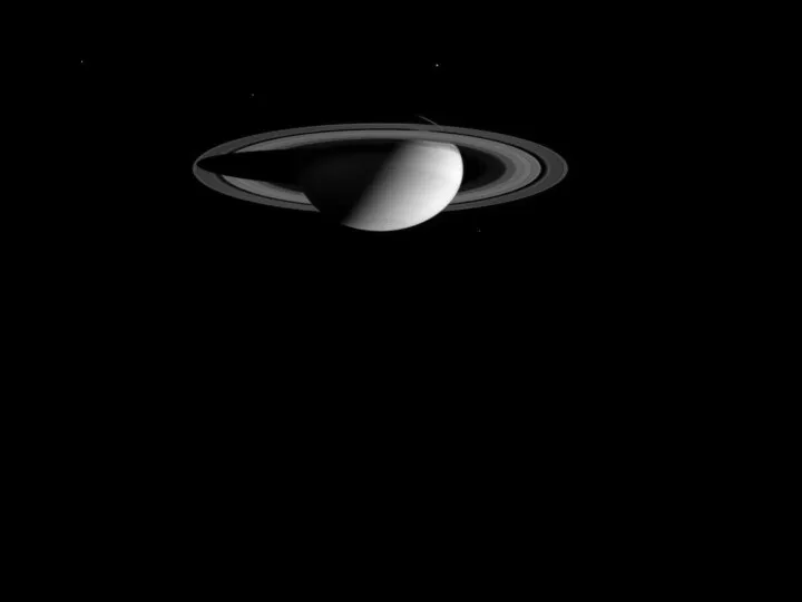Сату́рн — шестая планета от Солнца и вторая по размерам