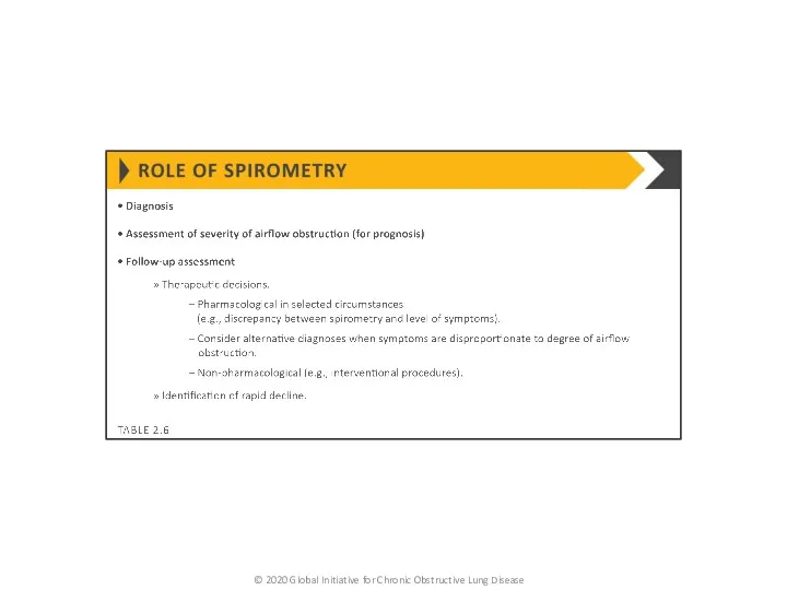 © 2020 Global Initiative for Chronic Obstructive Lung Disease