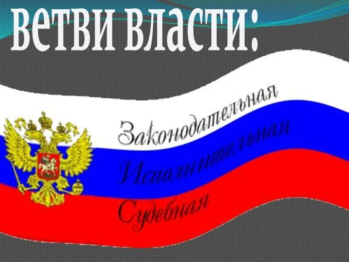 ветви власти: