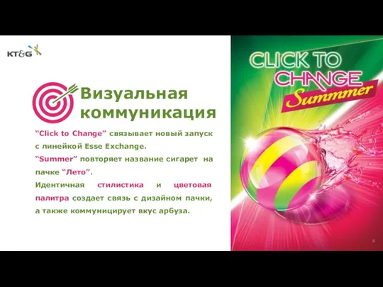 “Click to Change” связывает новый запуск с линейкой Esse Exchange.