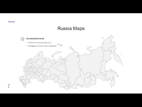 Russia Maps Accomplishments There are many variations of Passages of Lorem Ipsum available.