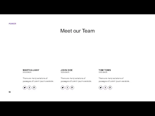 Meet our Team