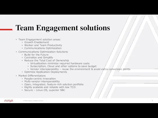 Team Engagement solutions Team Engagement solution areas: Growth Enablement Worker