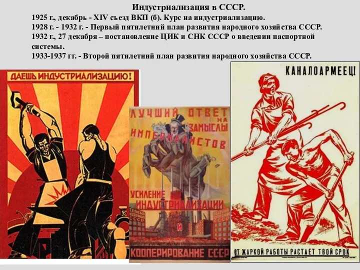 Индустриализация в СССР. 1925 г., декабрь - XIV съезд ВКП