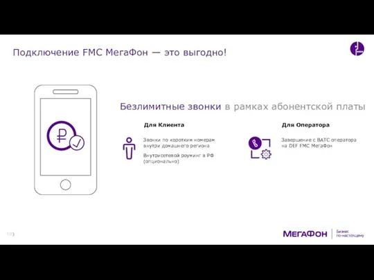 Подключение FMC МегаФон — это выгодно! Звонки по коротким номерам