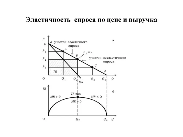 Эластичность спроса по цене и выручка