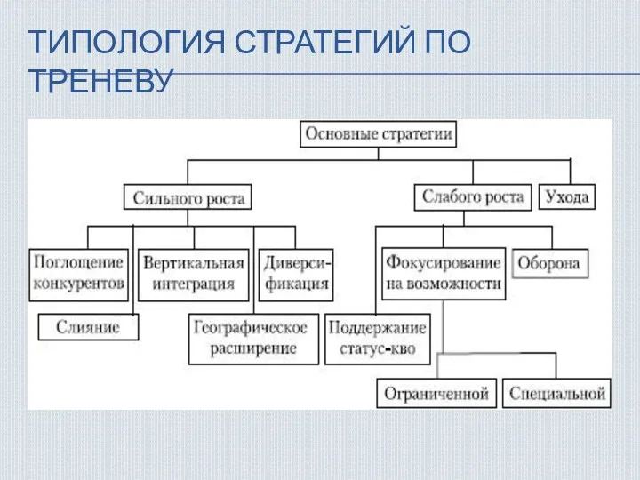 ТИПОЛОГИЯ СТРАТЕГИЙ ПО ТРЕНЕВУ