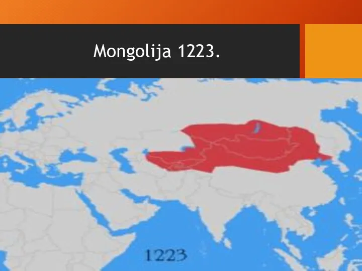 Mongolija 1223.