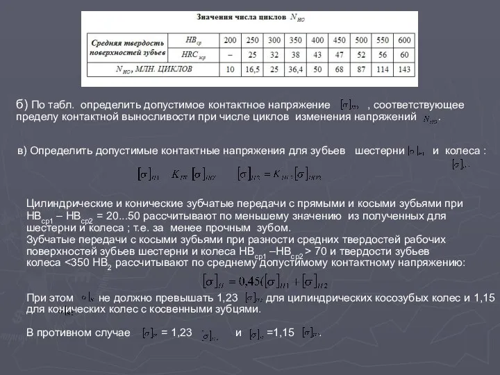 Цилиндрические и конические зубчатые передачи с прямыми и косыми зубьями