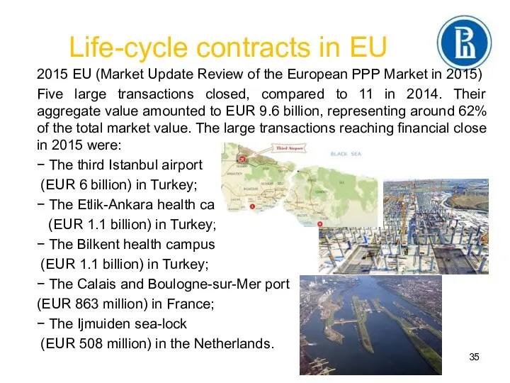 Life-cycle contracts in EU 2015 EU (Market Update Review of
