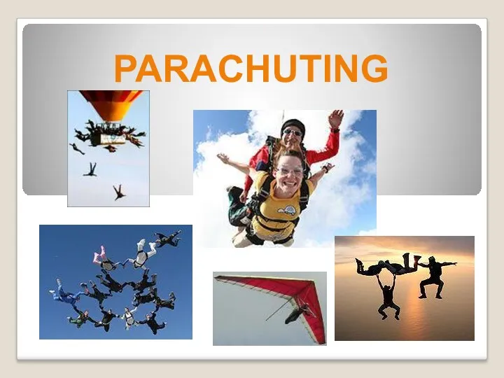 PARACHUTING