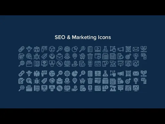 SEO & Marketing Icons