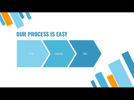 OUR PROCESS IS EASY first second last