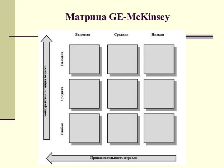 Матрица GE-McKinsey
