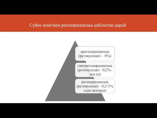 Сүйек кемігінің регенерациялық қабілетіне қарай